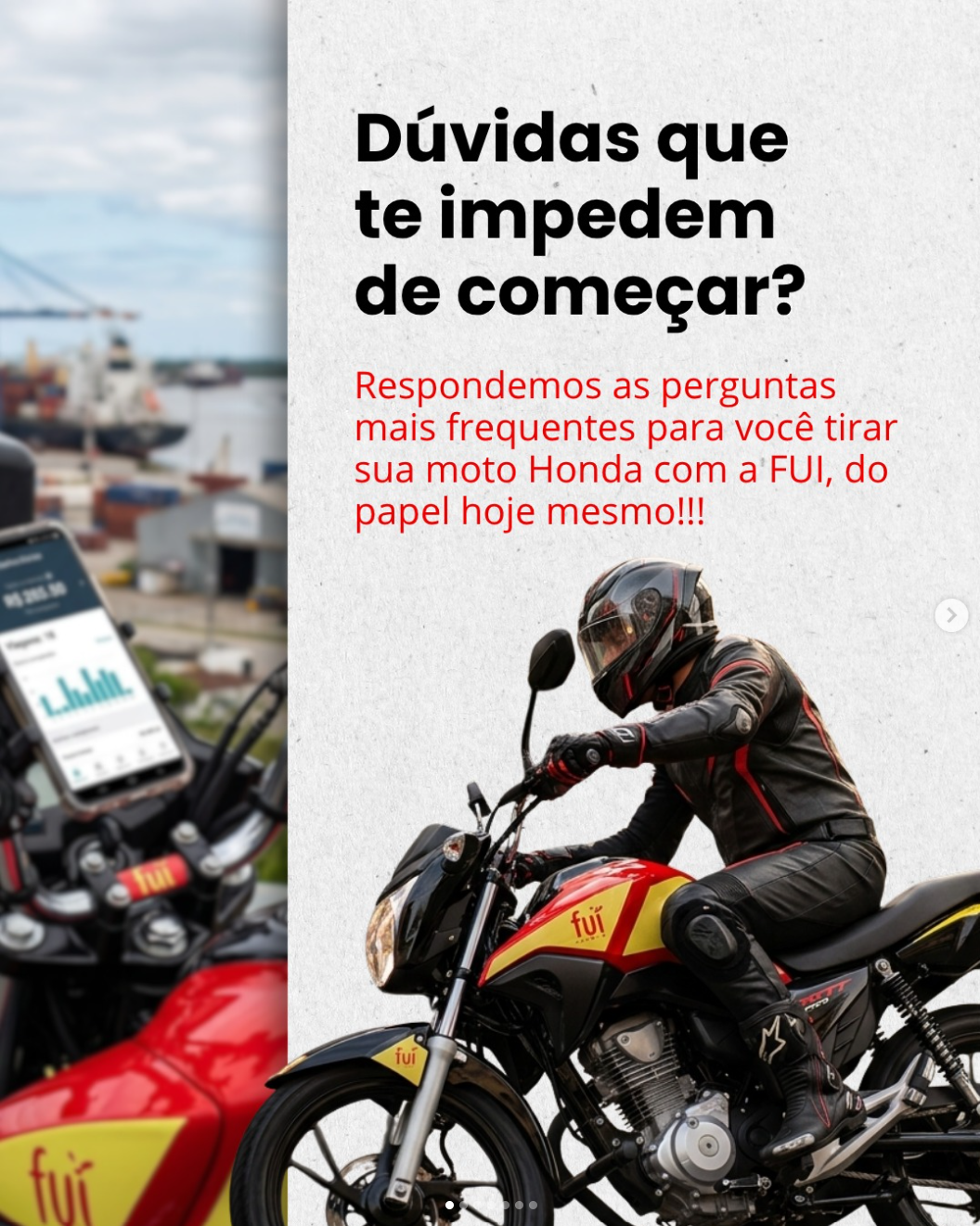 Post de dúvidas frequentes.